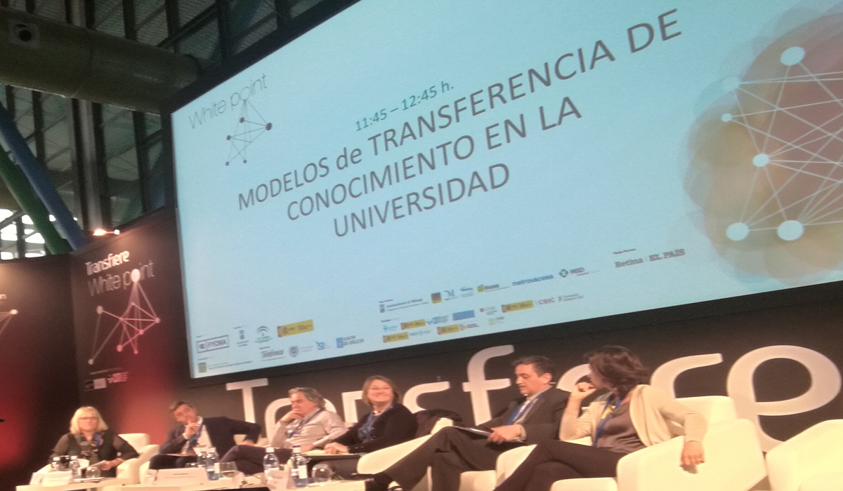 La UPCT participó en el Foro TRANSFIERE de Málaga
